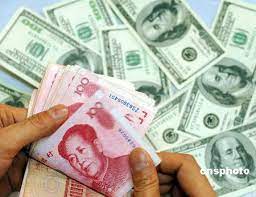 Le yuan chinois et dollar américain