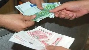 Taux de change euro dinar