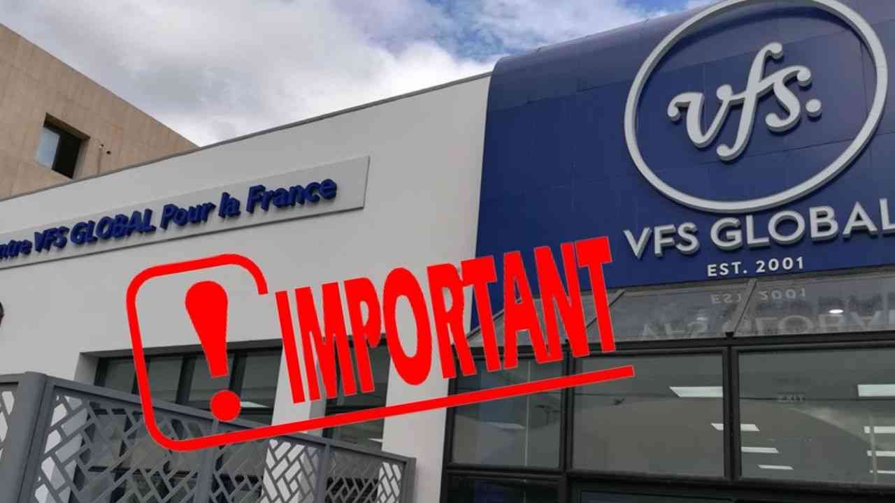 Visa pour la France : une annonce importante de VFS Global