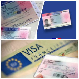 Titre de séjour,carte de séjour et visa