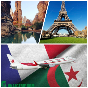 Vol d'Air Algérie Djanet-paris