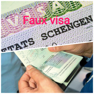 Faux visa