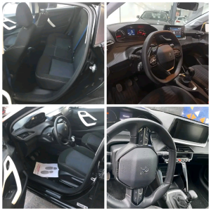 La Peugeot 208 à l'intérieur 