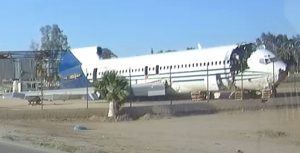 Voyage : crash non accidentel de Boeing 727 en 2012