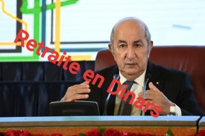 Le président de la République:monsieur Abedelmadjid Tebboune