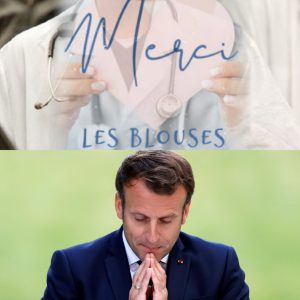Emmanuel Macron a rendu hommage aux blouses blanches