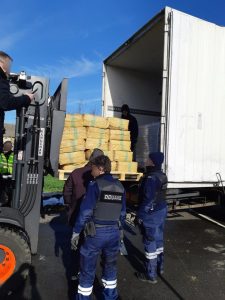 Douane : une saisie de plus d' 1 tonne de cannabis à Nouvelle-Aquitaine