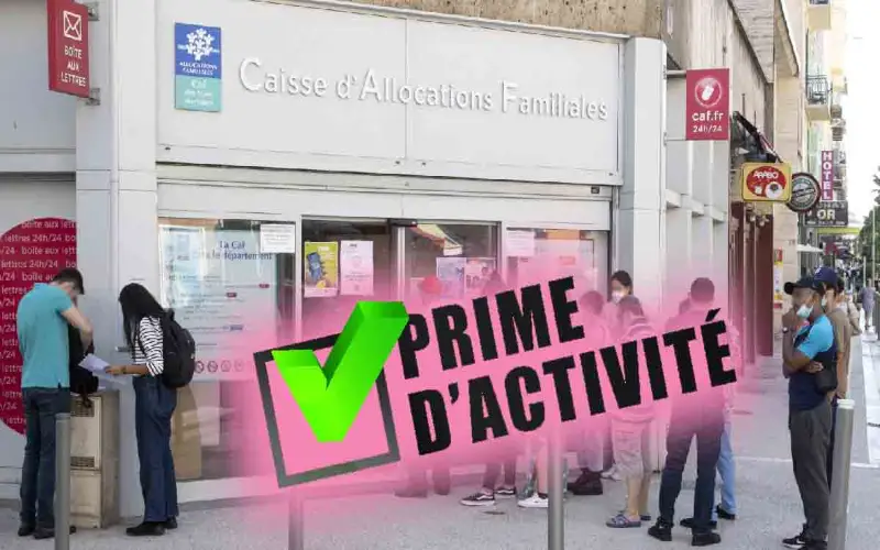 CAF et prime d'activité