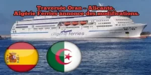 Algérie ferries annonce une nouvelle interdiction