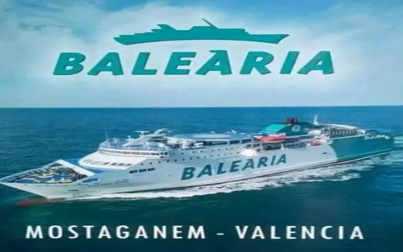 Traversées Valence-Mostaganem : programme d'été et prix des billets avec Baleària
