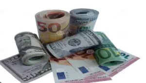 Marché des changes : cotation euro/dollar sur le marché officiel