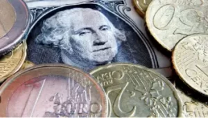 Marché des changes : cotation euro/dollar sur le marché officiel