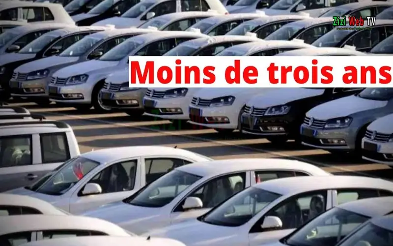 Importation de véhicules de moins de 03 ans en Algérie