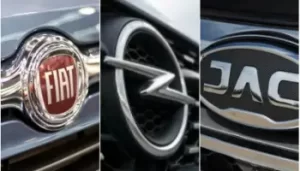 FIAT, OPEL et JAC