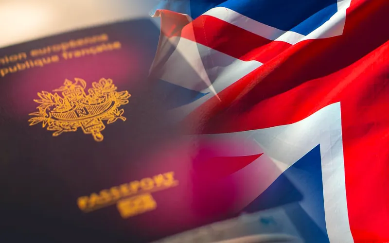 Frais de visa pour la Grande-Bretagne