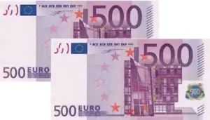 l’équivalent de 1000€ en dinars algériens