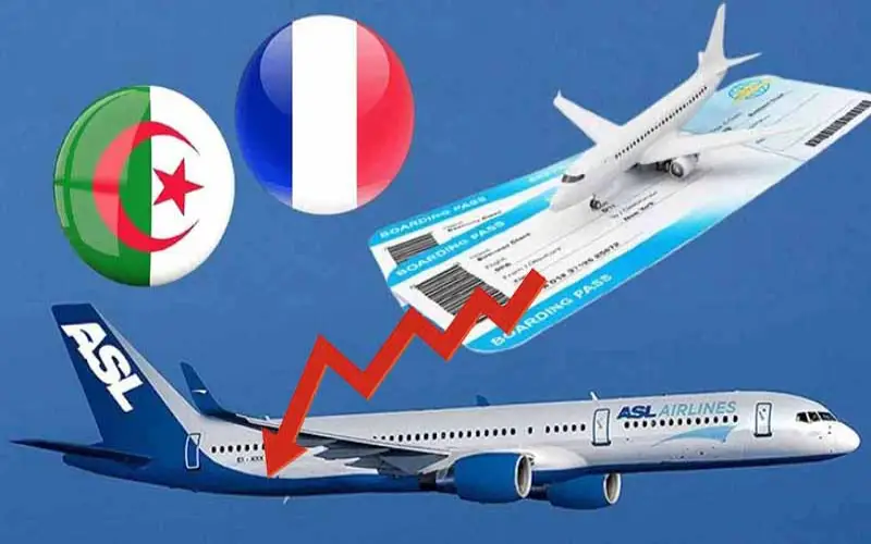 Billets d'avion ASL Airlines vers l'Algerie