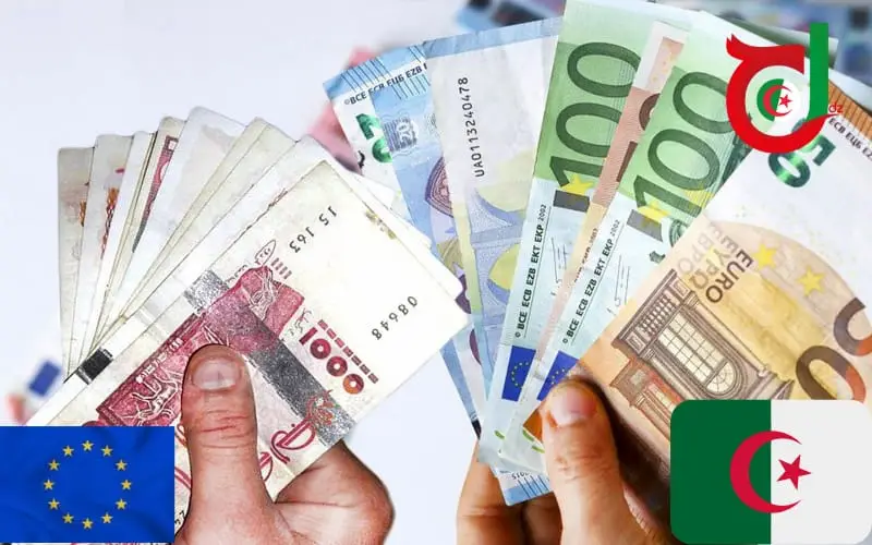 Marché noir des devises : voici le prix de 1000€ en dinar algérien