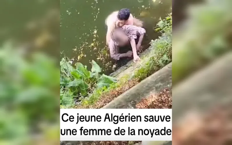 Un ressortissant algérien en Belgique sauve une femme d'une noyade, il raconte ( vidéo)