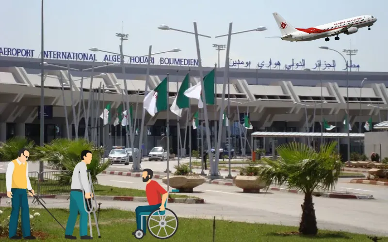 Voyages vers l'Algérie: disposition de l'aéroport d'Alger au profit des personnes à mobilité réduite