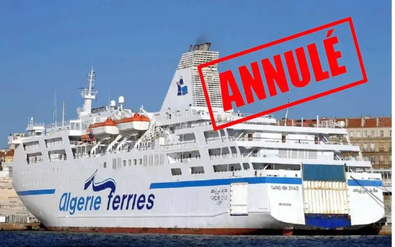 Algérie Ferries annonce plusieurs annulations dans son programme des traversées