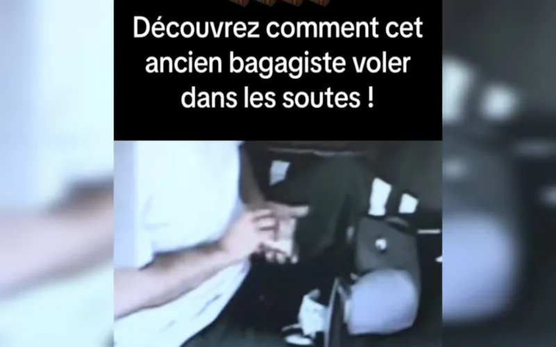 Vol de bagages à l'aéroport: un bagagiste manutentionnaire raconte son expérience en vidéo