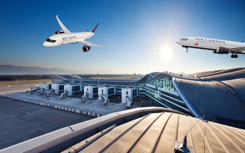 Voyage en avion : Air Canada