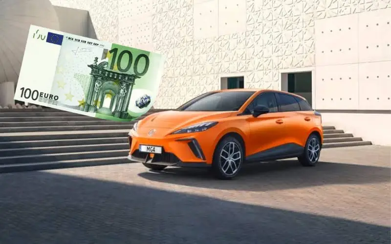MG Motor : voiture électrique à 100 euros par mois