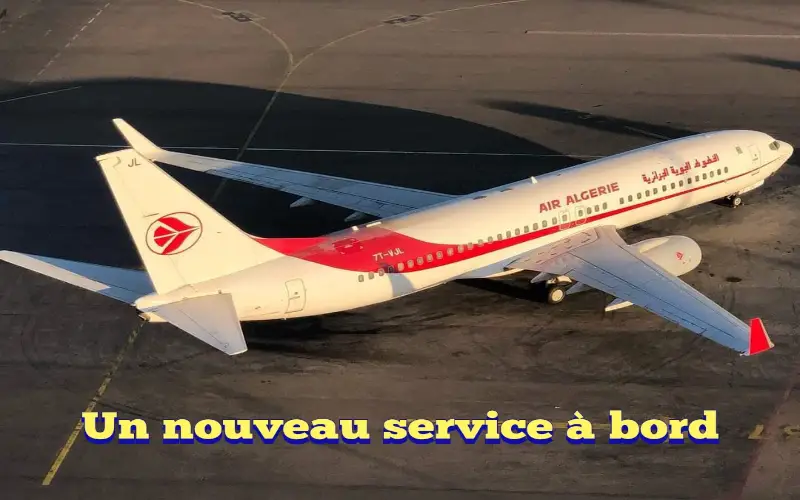 Air Algérie dévoile son nouveau service à bord