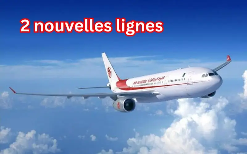 Air Algérie annonce l’ouverture de 2 nouvelles lignes vers ces villes