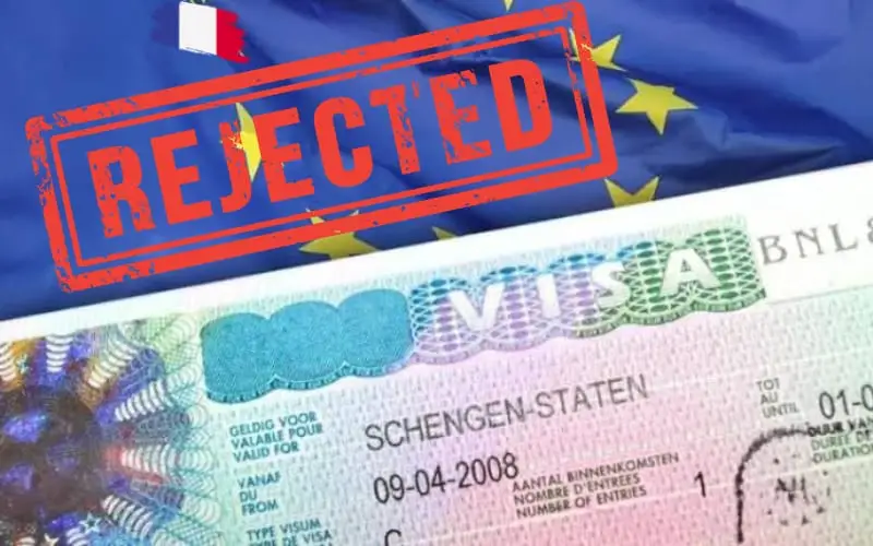 Refus de visa Schengen 2023 : Les 10 pays aux taux de refus les plus élevés 