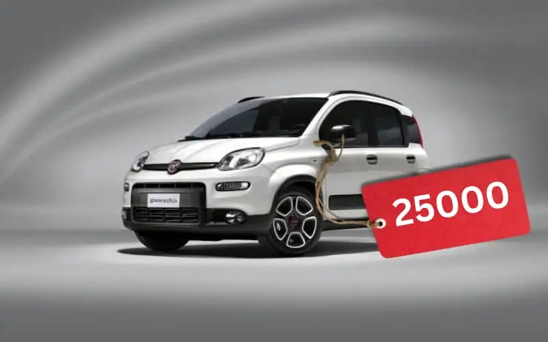 Fiat Panda électrique 2024 à moins de 25 000€ !
